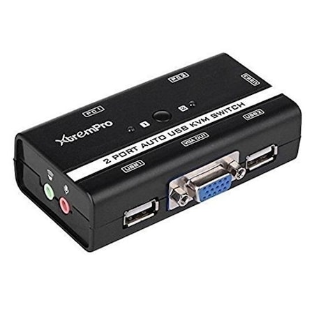 Xtrempro Xtrempro 41085 1 Port USB KVM Switch 41085